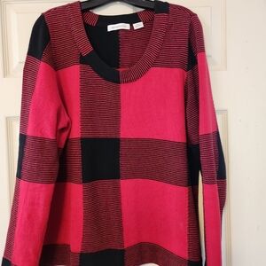 LIZ CLAIBORNE scoop neck sweater EUC